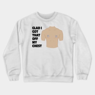 Trans Top Surgery (Mid-Tone 2) Crewneck Sweatshirt